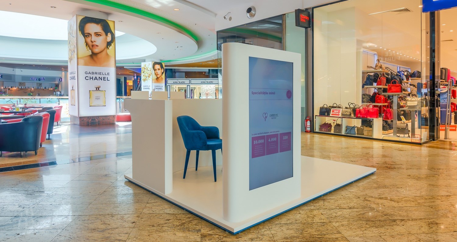 insula in mall termoformata 3D